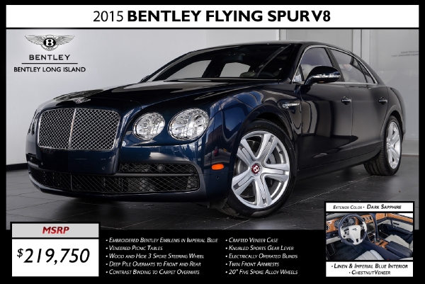 2015 Bentley Flying Spur V8 Bentley Long Island Vehicle